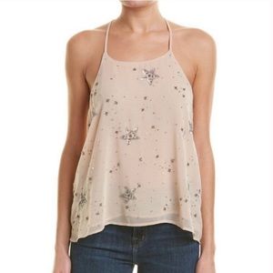 NWOT Free People embellished star tank